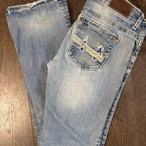 BKE Light Blue Straight Leg Jeans